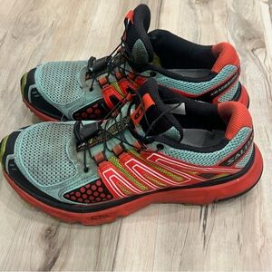 Salomon XR Mission 9.5 Trail Running hiking bight tennis Shoe off road XC dirt